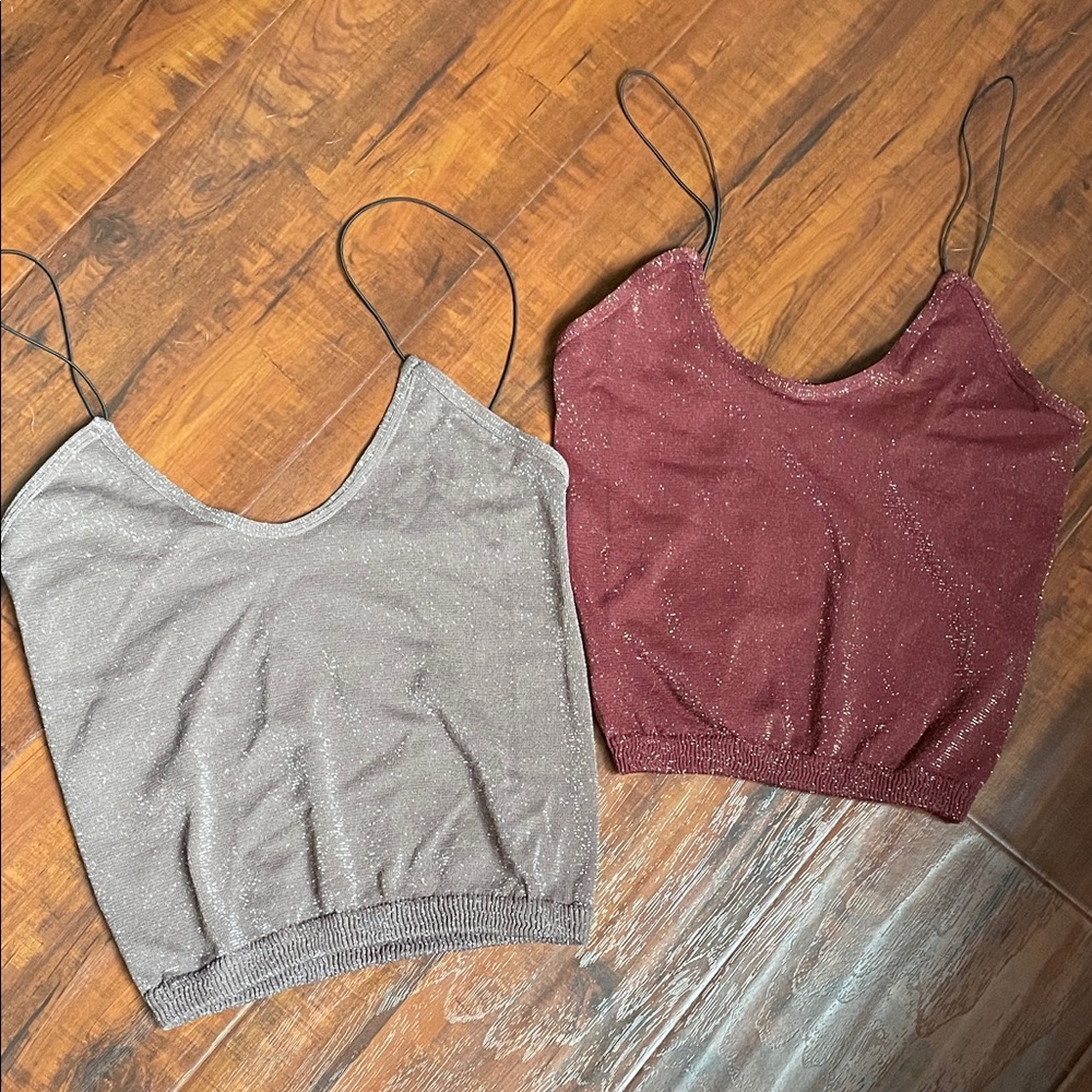 Free People Intimately Tanks . Set of two . New w/o tags
